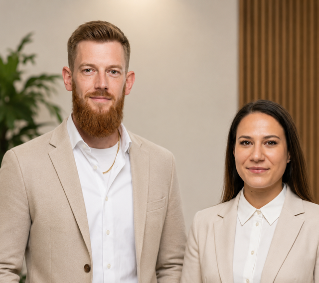 Ole Kuhn und Charleen Peters